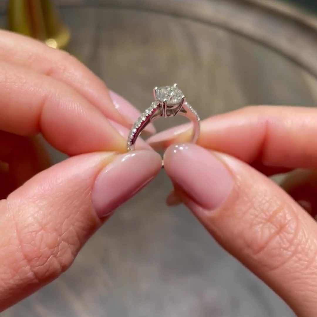 Engagement Ring Tiffany Aria Open Ring Aria Diamond Engagement